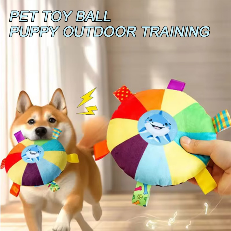 Indestructible Dog Chew Toy - Interaktywne piłki G1 z uchwytami do
