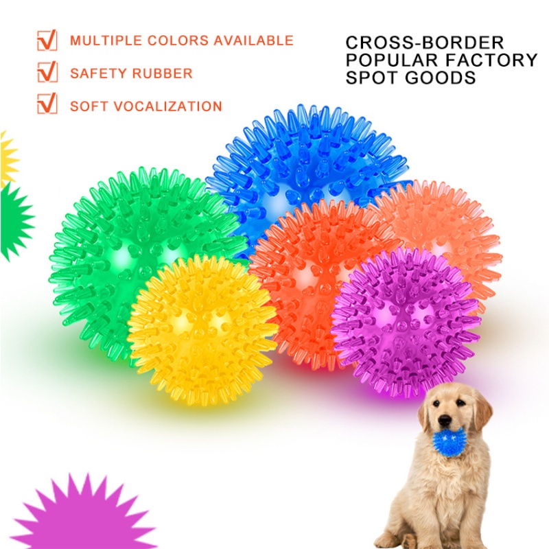 Piłka-zabawka dla kotów i psów – Interactive Squeaky Plush Dog Toy recenzja i cena