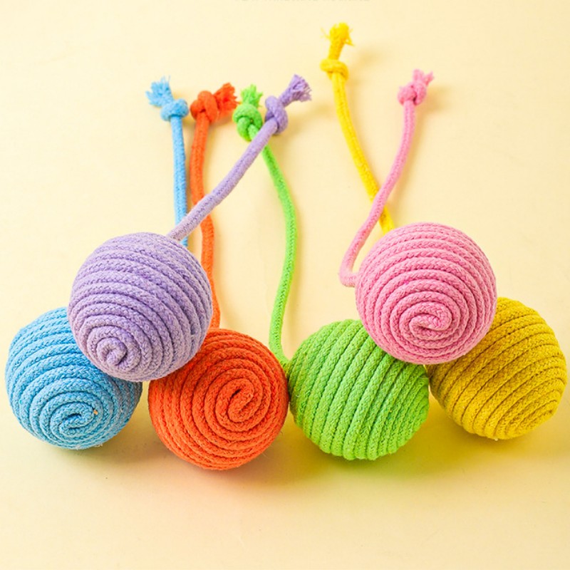 Zabawka dla kota Bawełniana ku – Interactive Squeaky Plush Dog Toy recenzja i cena