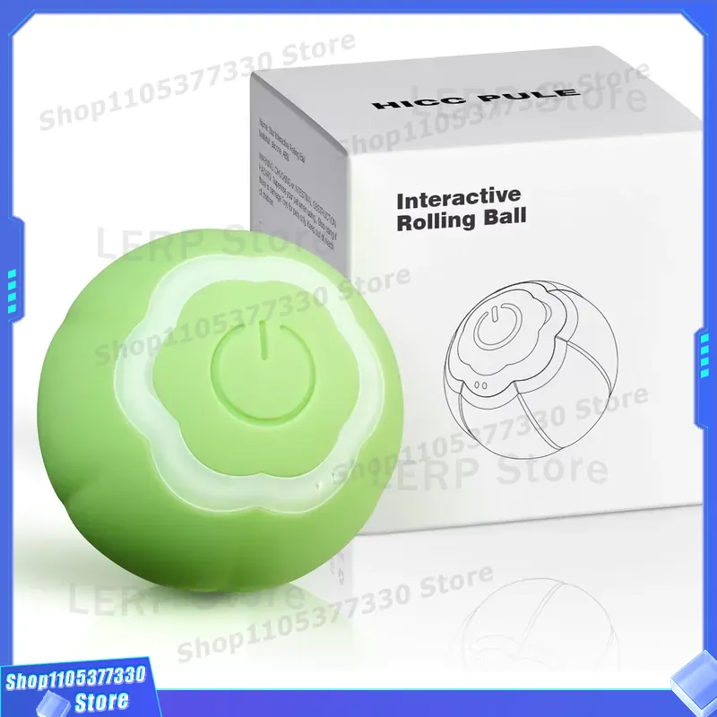 Kolorowa, ruchoma piłka z oświ – Automatic Moving Dog Ball recenzja i cena