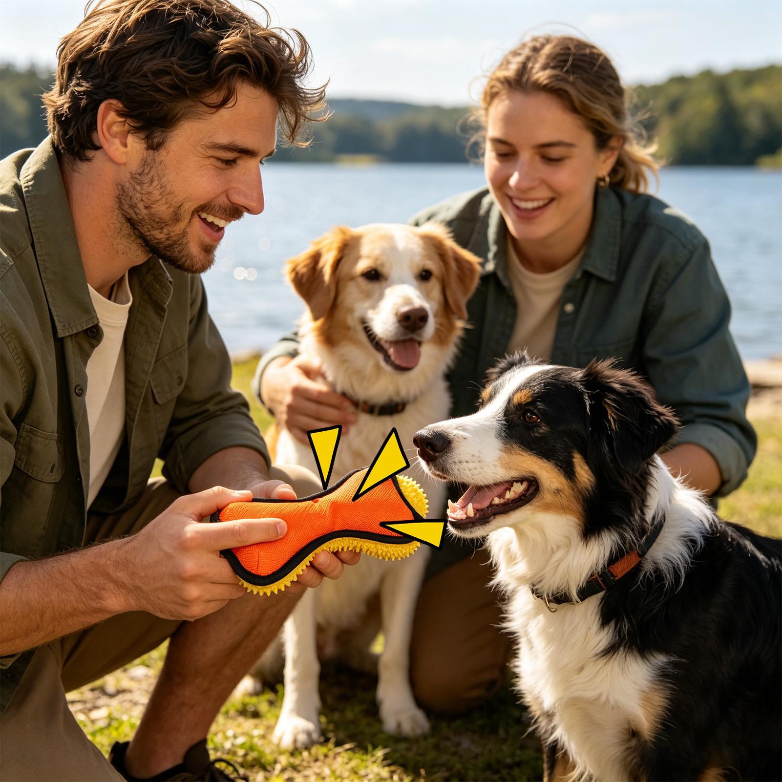 Zabawki dla psów w kształcie k – Teeth Cleaning Dog Chew Bone recenzja i cena